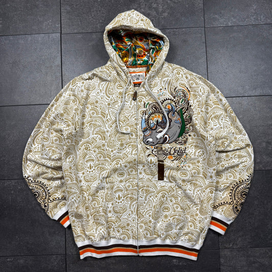 Ecko Unltd. Embroidered Zip-Up Hoodie