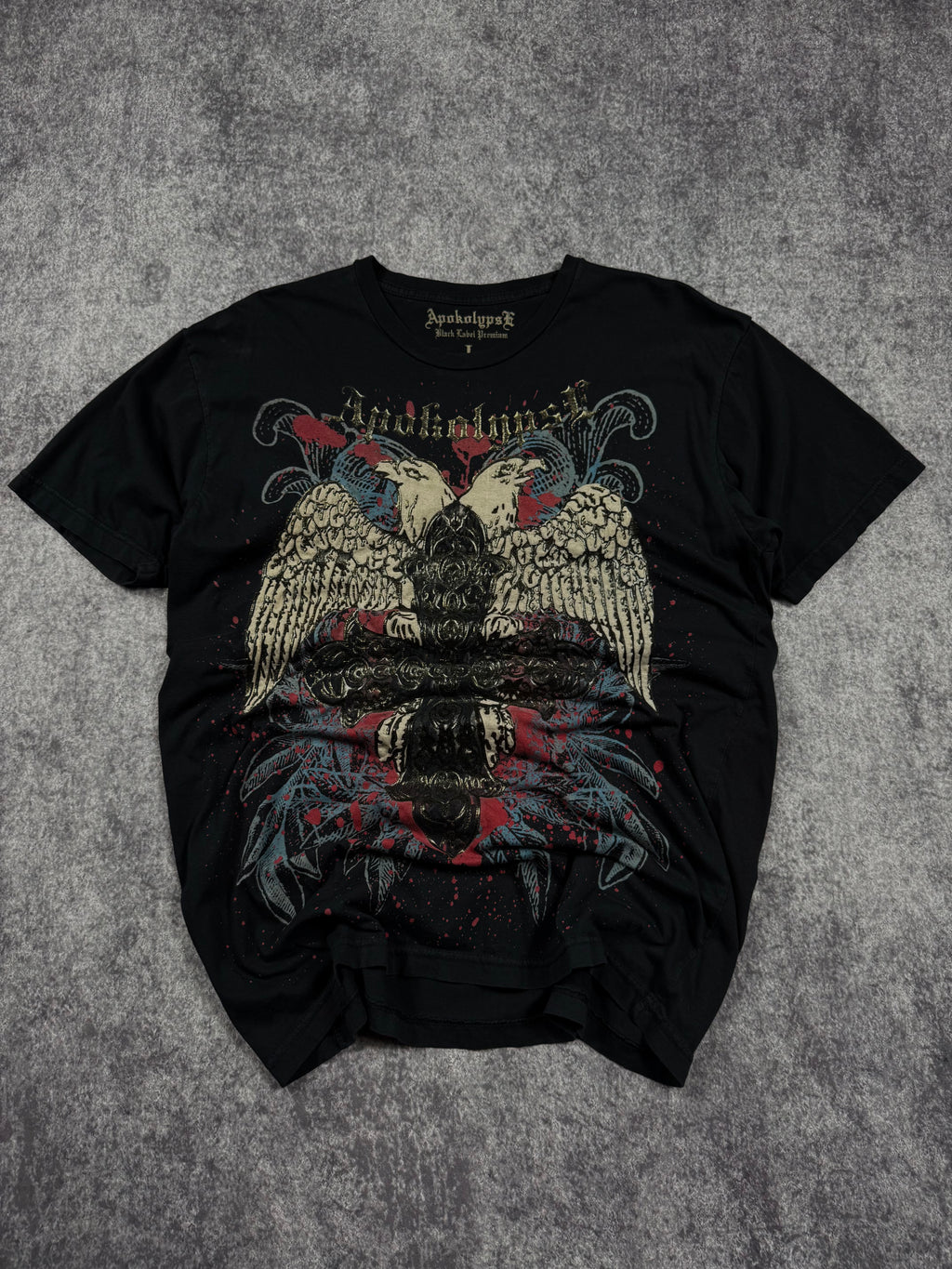 (rare) 2000s apokolypse chrome shirt (L)