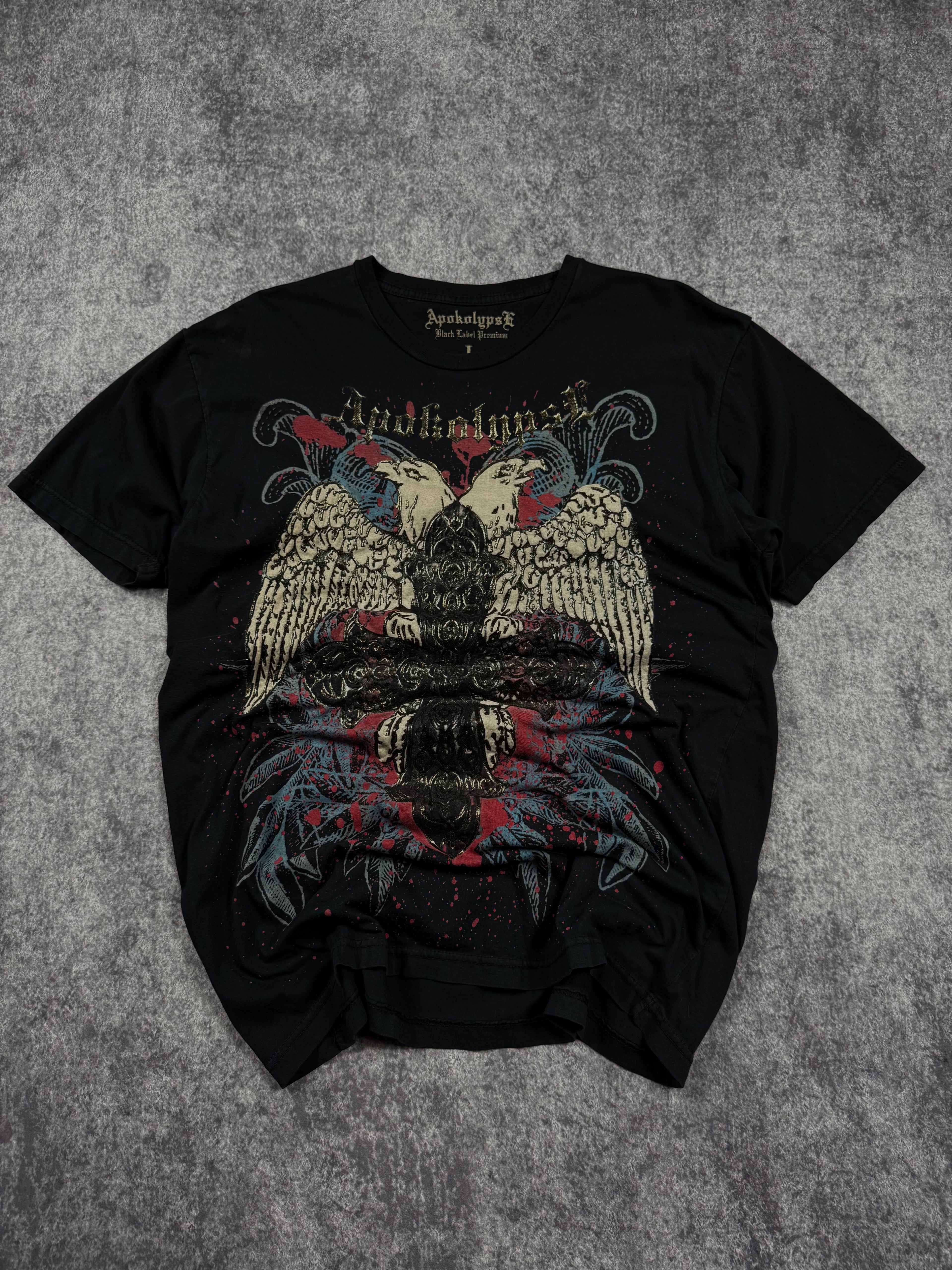 (rare) 2000s apokolypse chrome shirt (L)