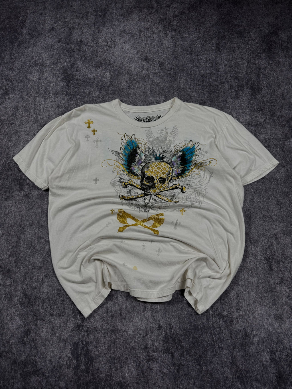 2000s hybrid chrome shirt (L)