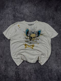 2000s hybrid chrome shirt (L)