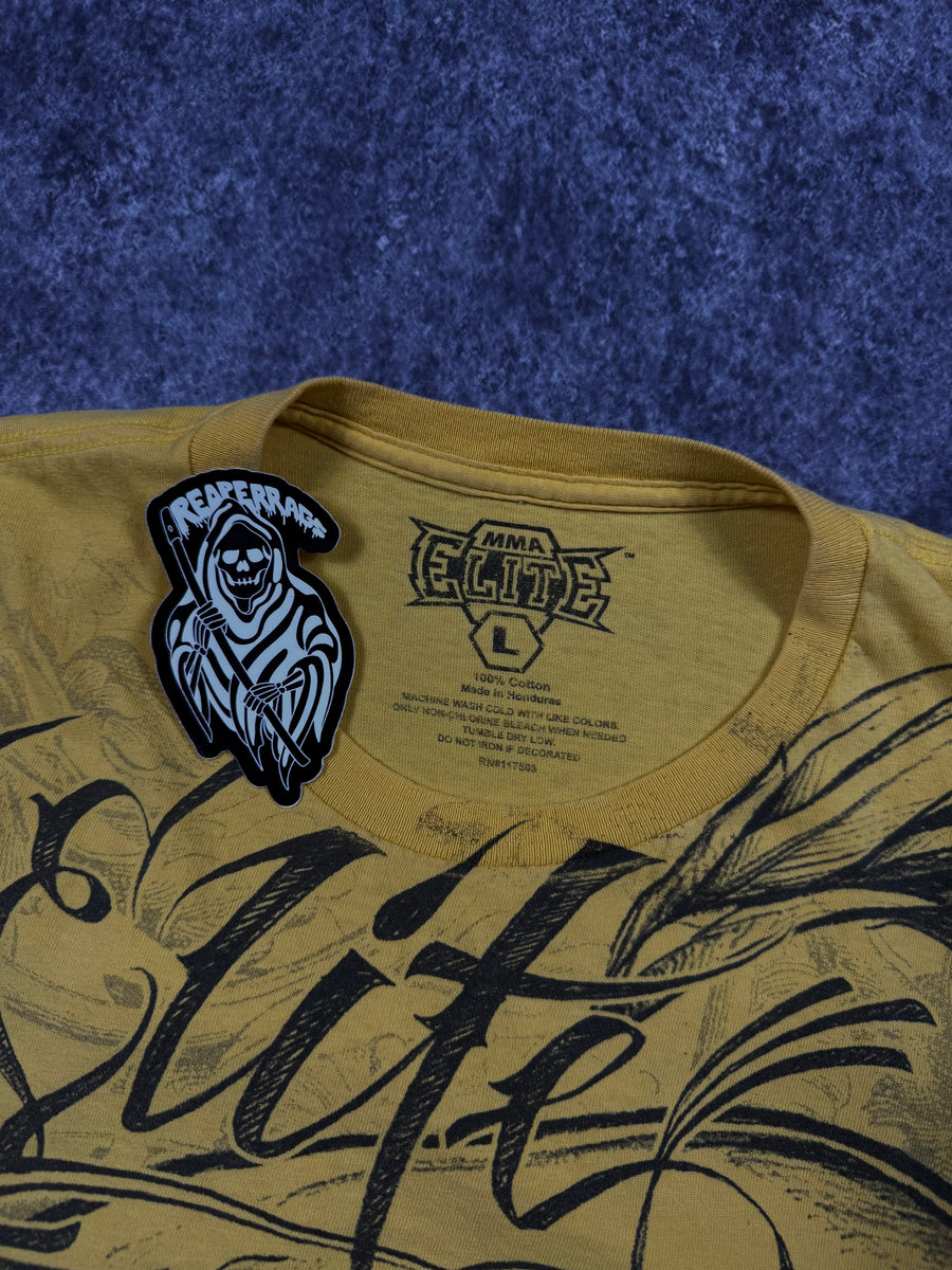 (rare) 2000s mma elite shirt (L)