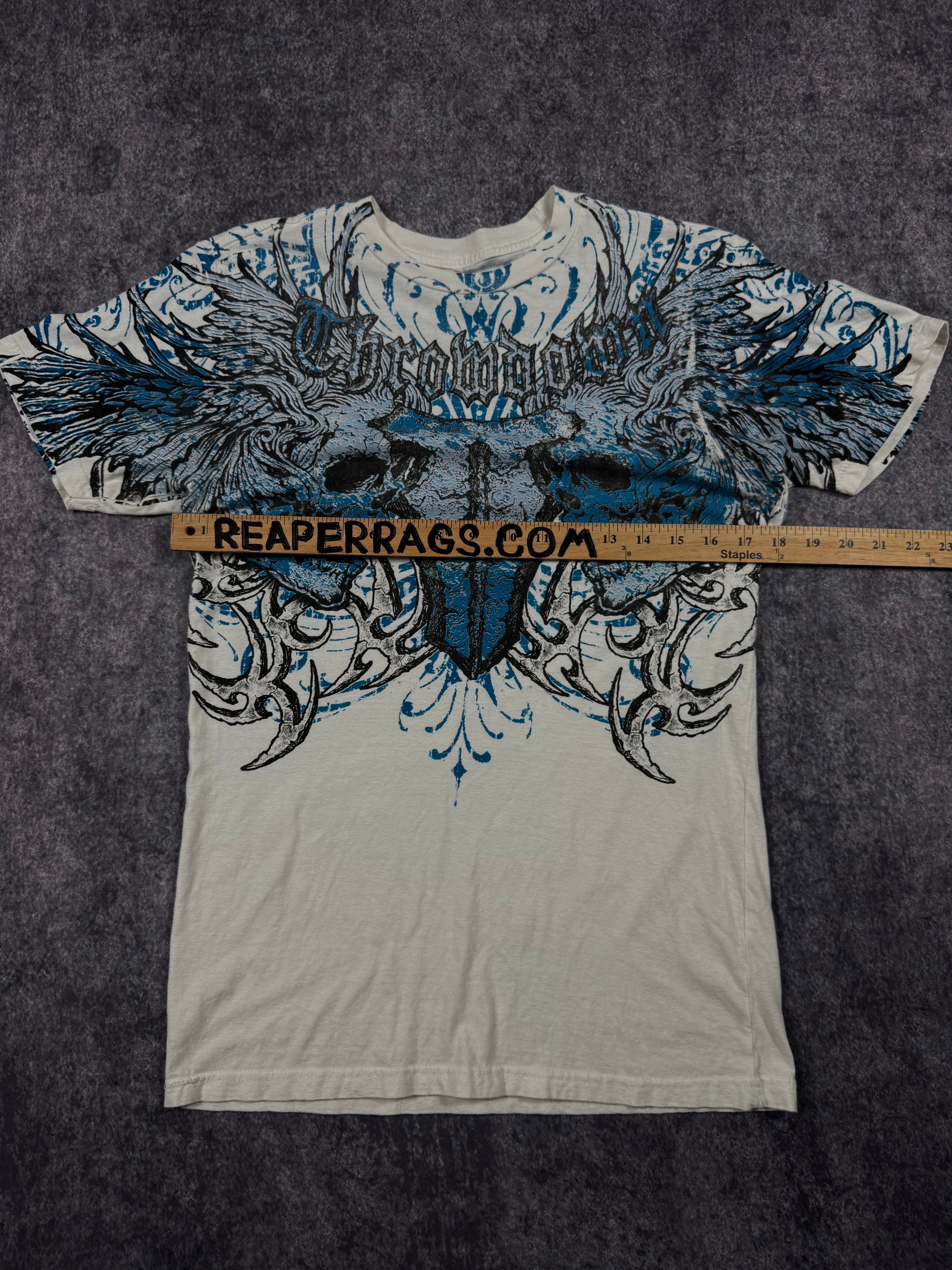 (rare) 2000s throwdown shirt (S)