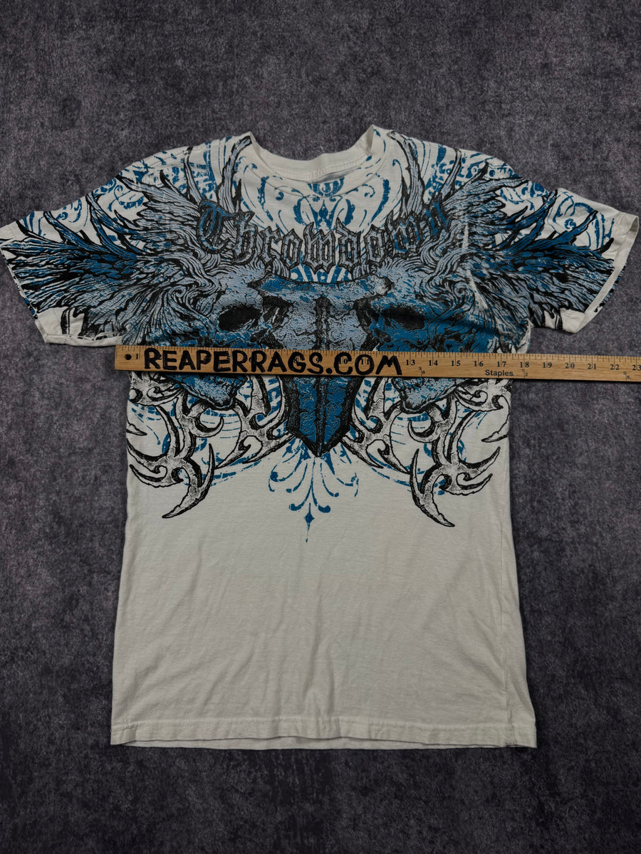 (rare) 2000s throwdown shirt (S)