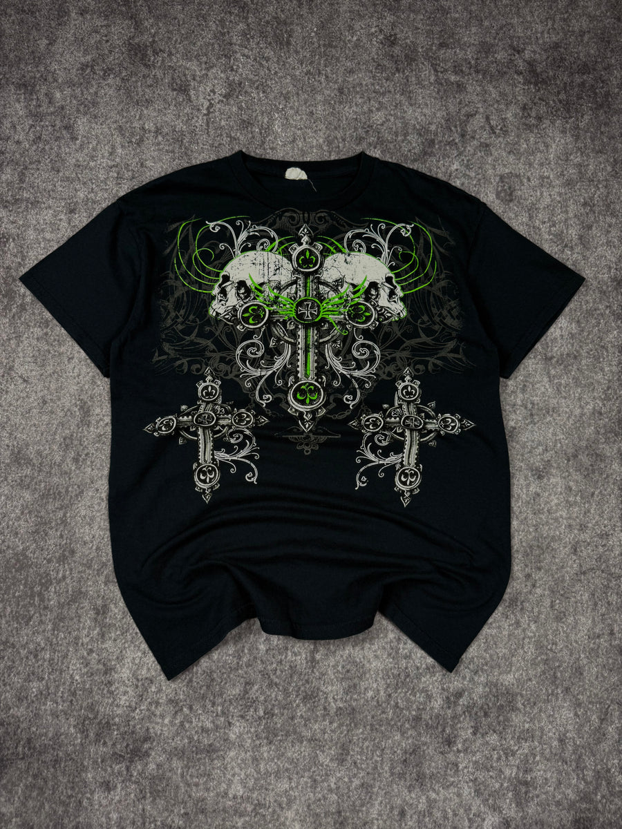 2000s skull shirt (M)