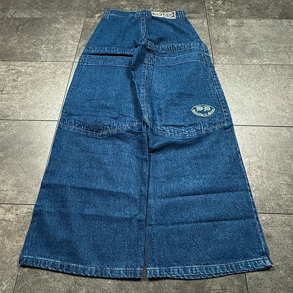 Y2K JNCO Style BD County Baggy Wide Leg Jeans (30x32)