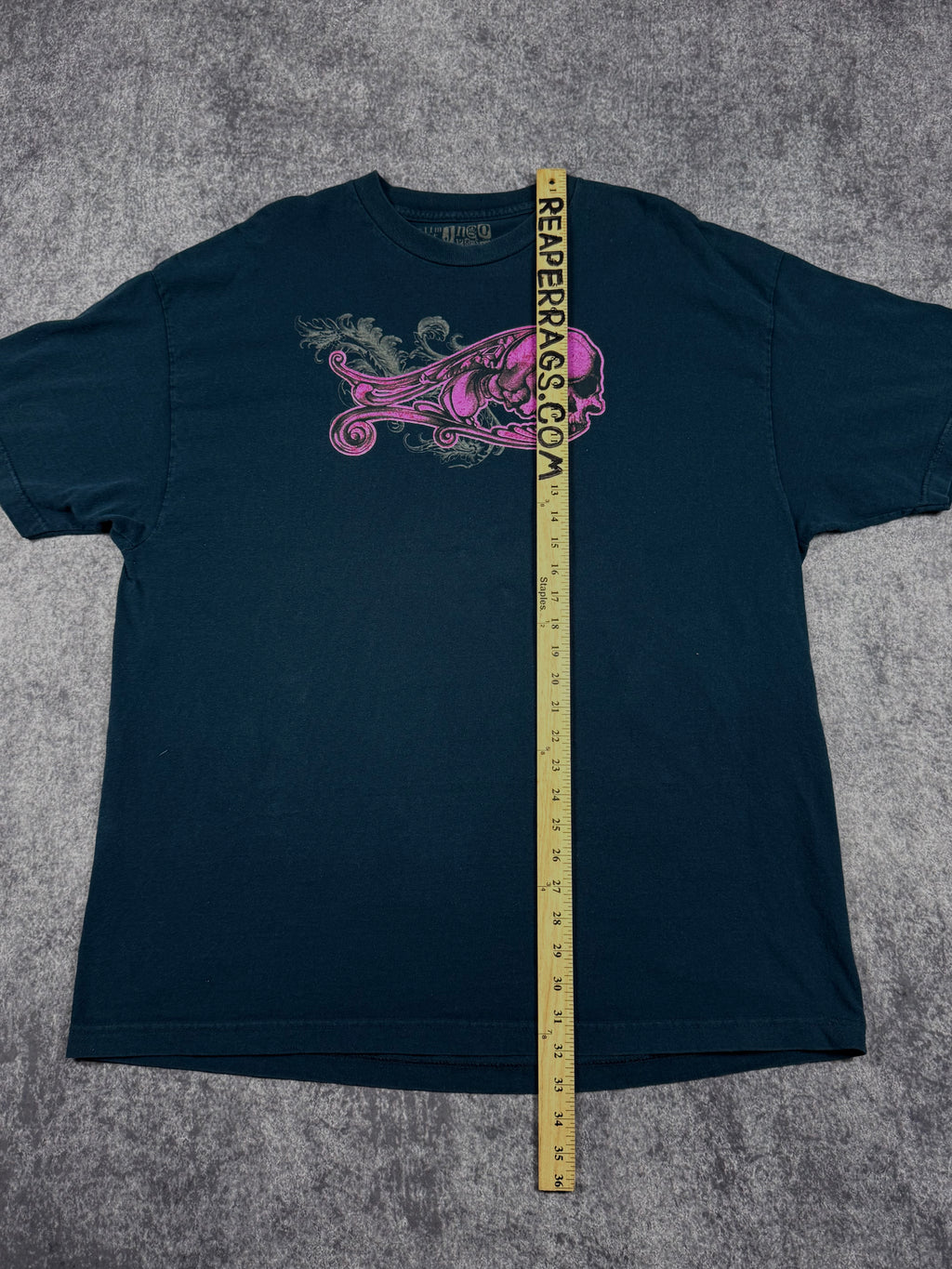 (rare) 2000s jnco jeans chrome shirt (XL)