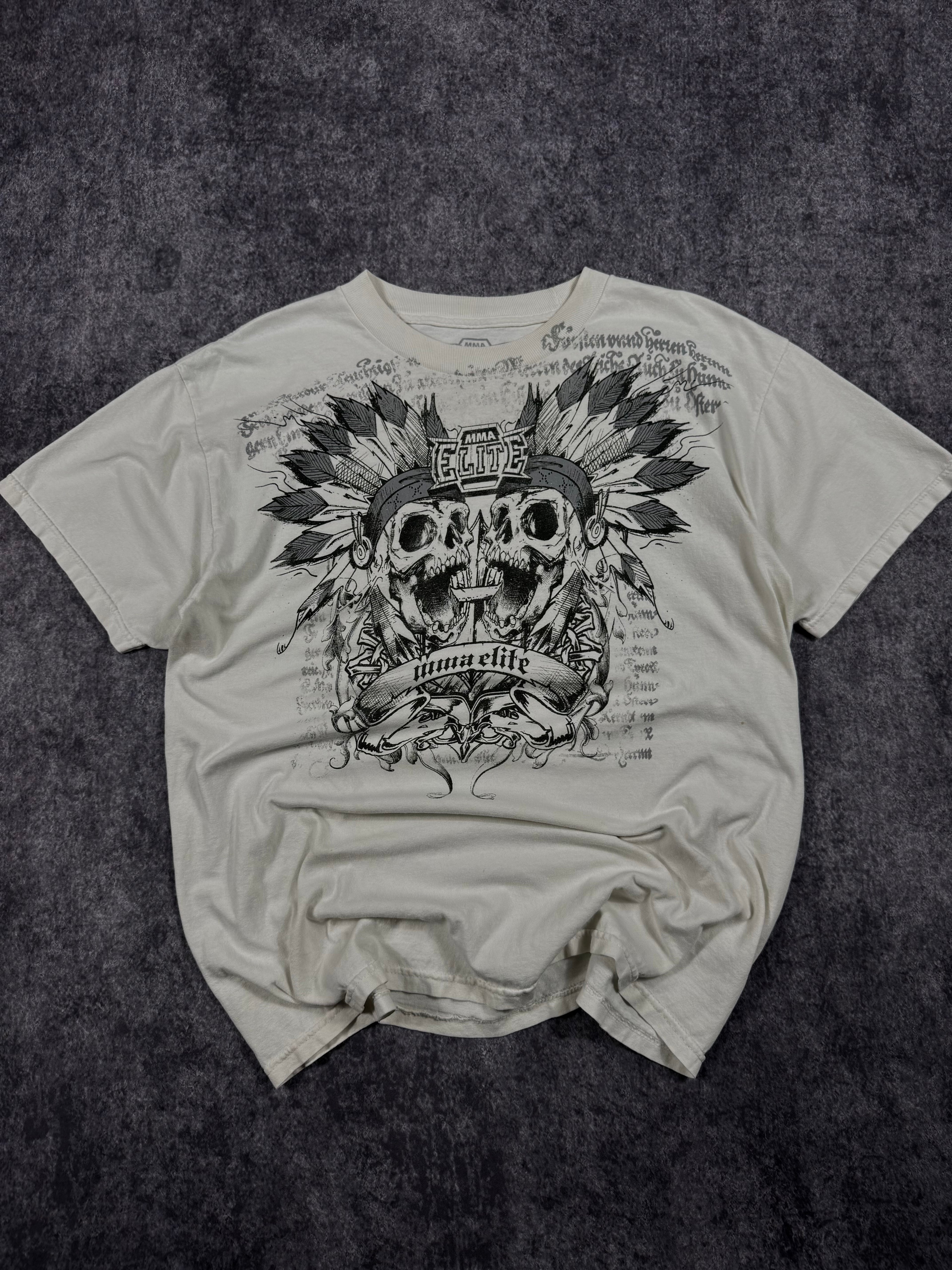 (rare) 2000s mma elite shirt (L)