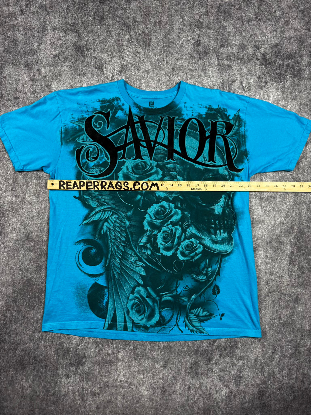(RARE) 2000S SAVIOR SHIRT (XL)
