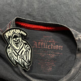 (rare) 2000s Affliction Red Label Shirt (M)