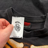 2000s Spiral Long Sleeve Shirt (M)