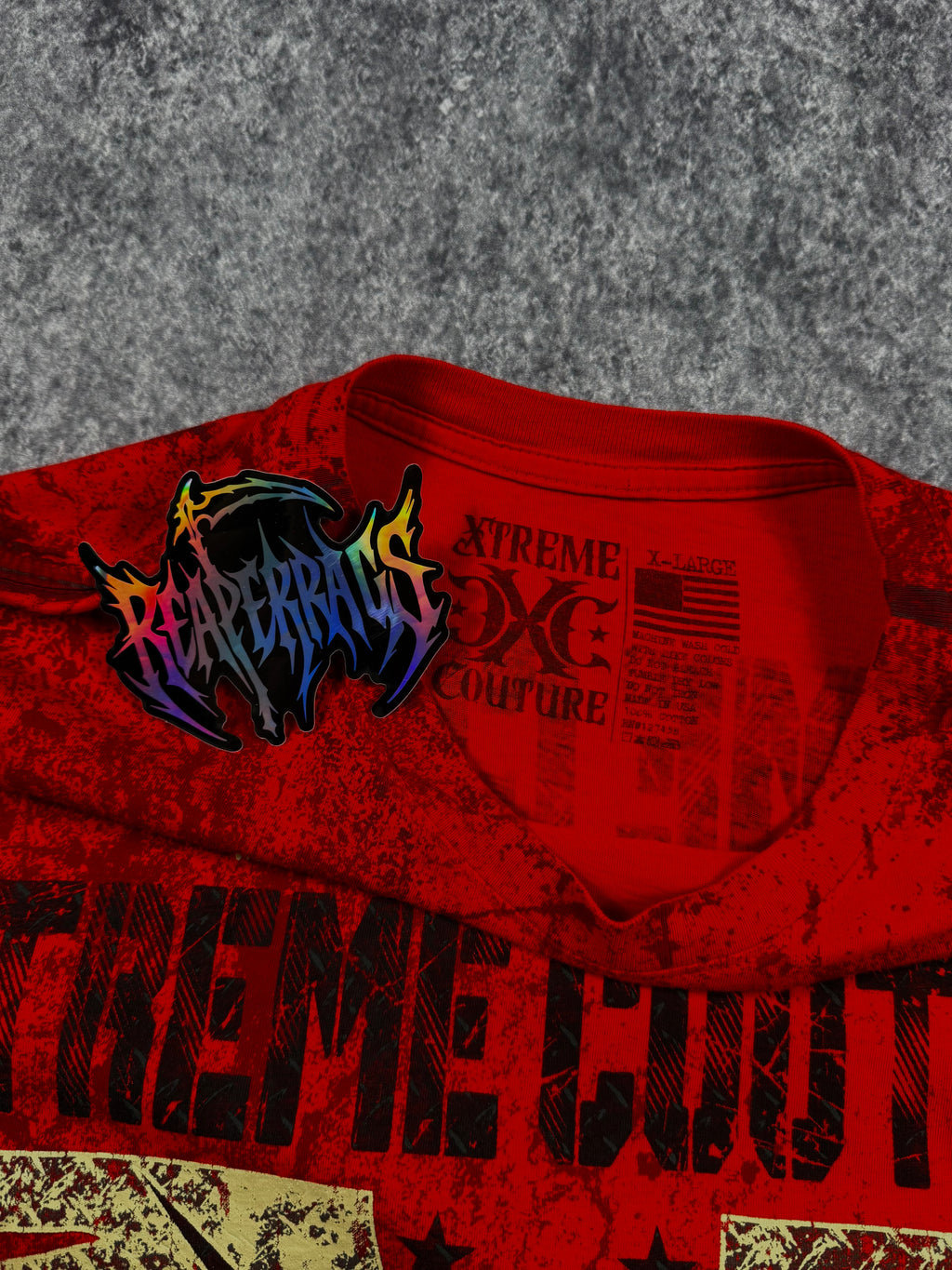 2000s xtreme couture shirt (XL)