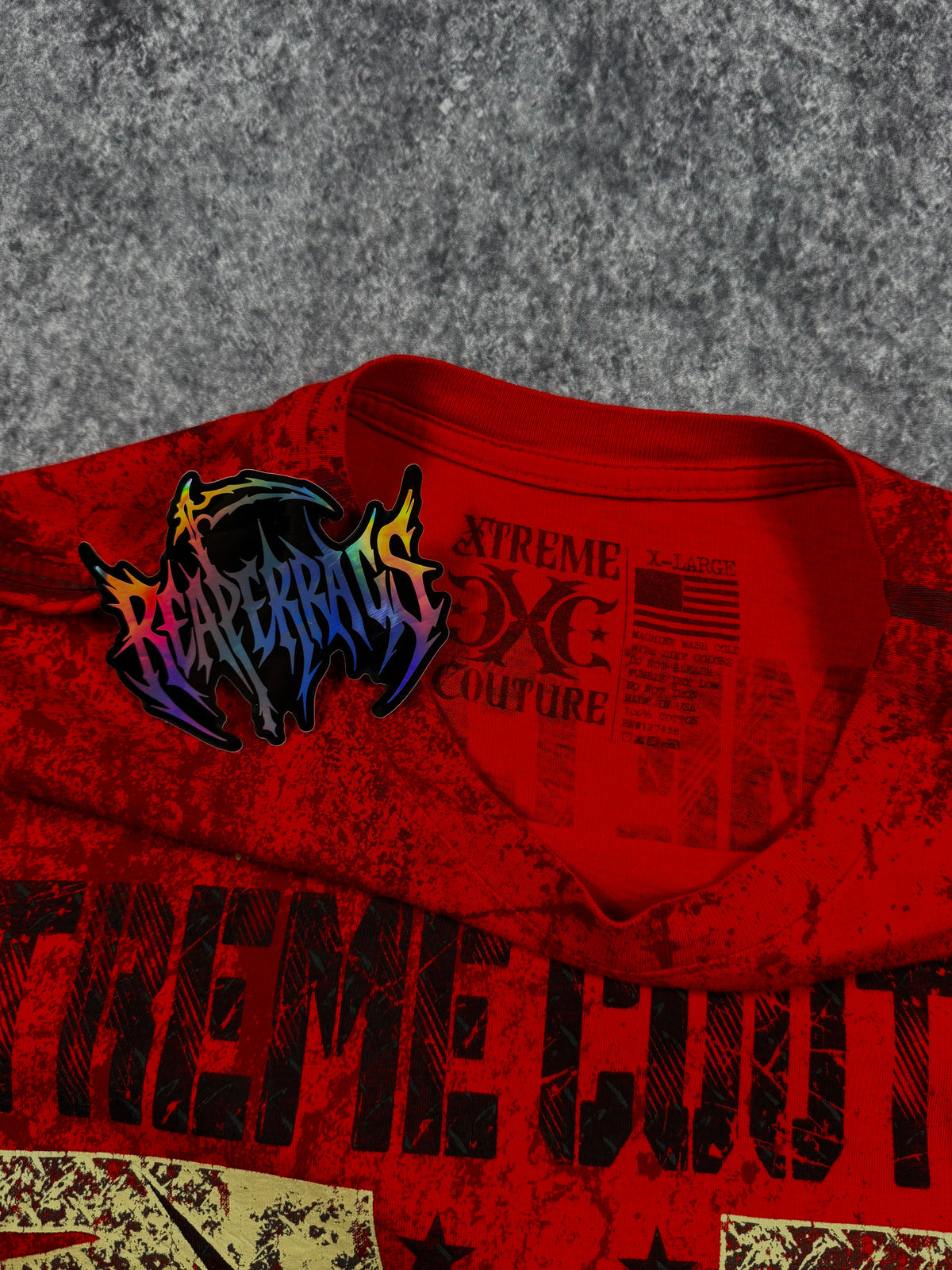 2000s xtreme couture shirt (XL)