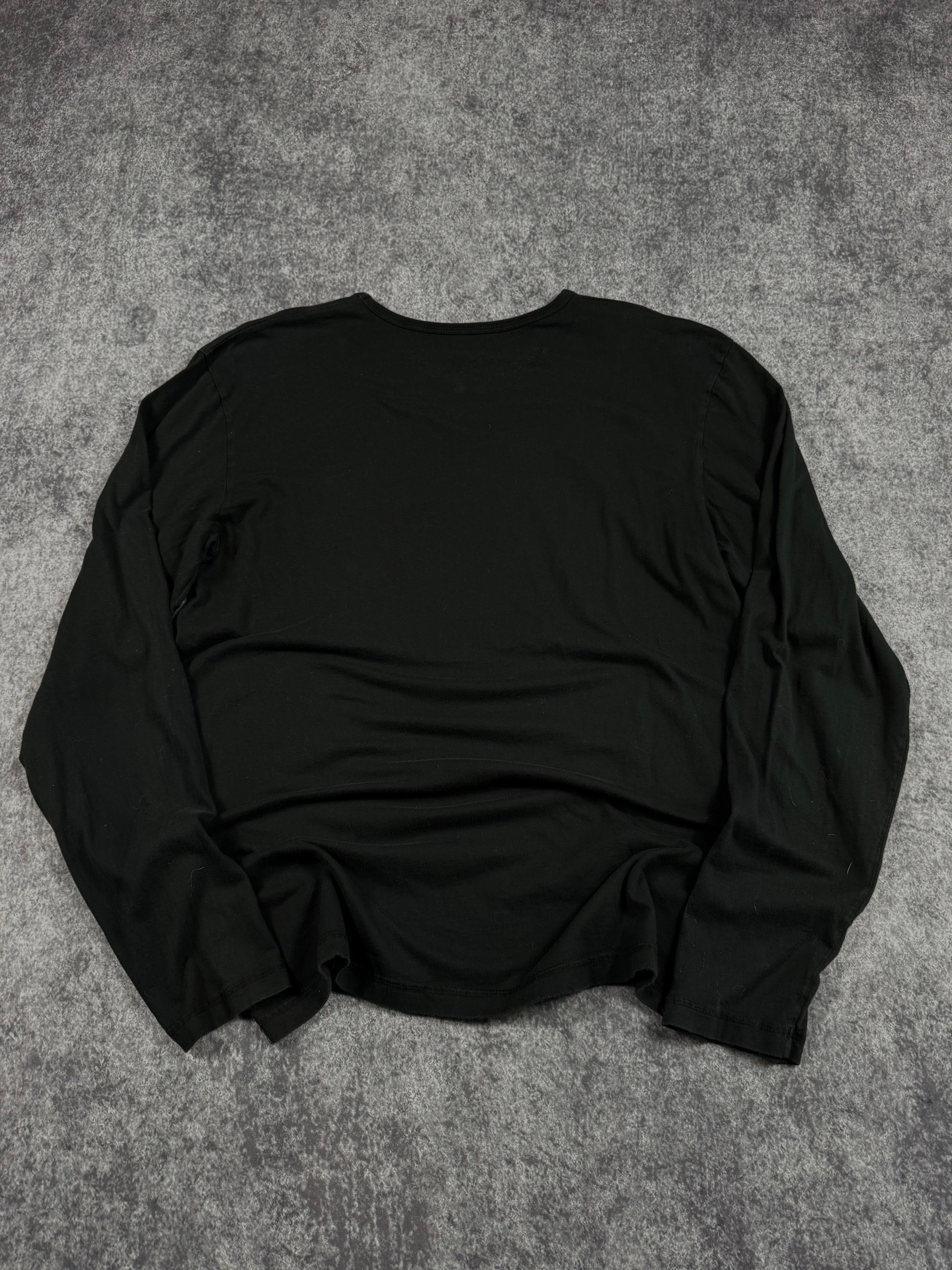 (rare) 2000s carbon chrome long sleeve shirt (M)