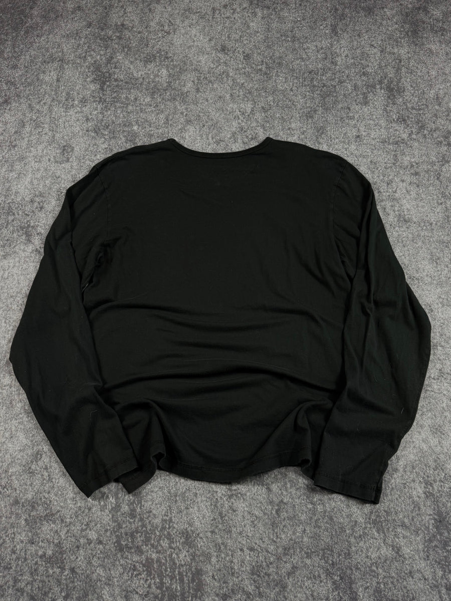 (rare) 2000s carbon chrome long sleeve shirt (M)