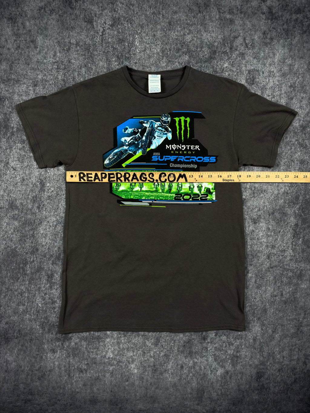 2000s MONSTER ENERGY x SUPERCROSS SHIRT (S)