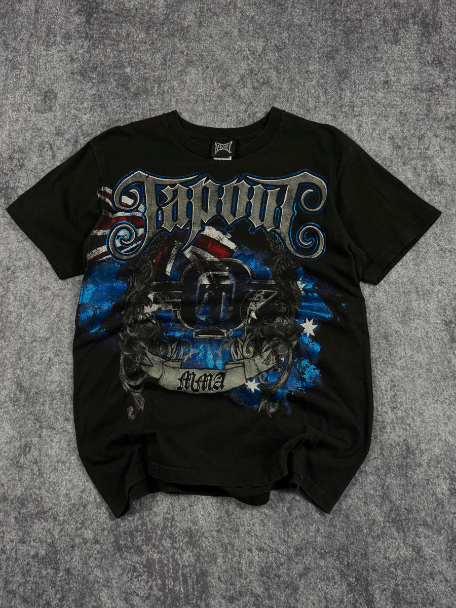 (rare) 2000s tapout chrome shirt (S)
