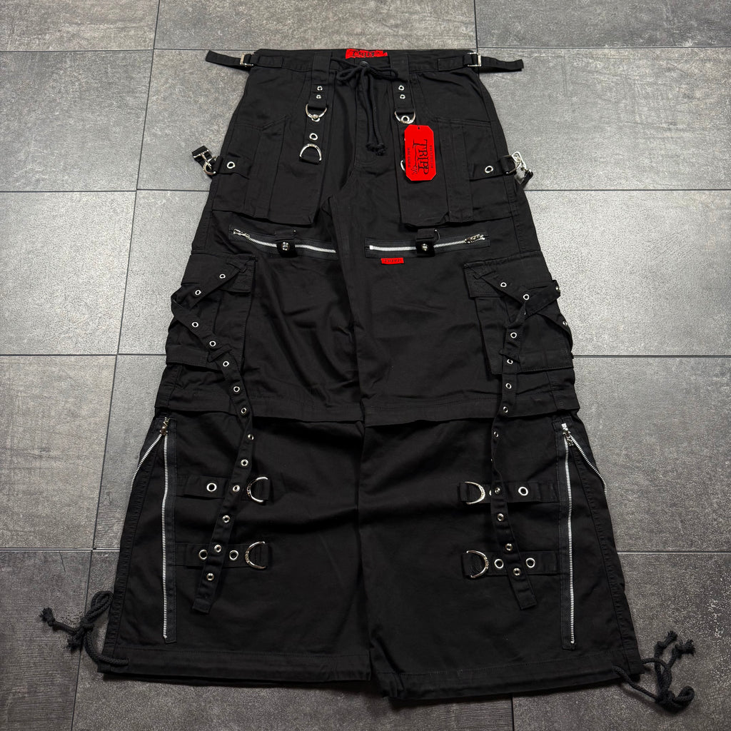 NWT 2000s Tripp NYC X-Strap Zip-Off Pant