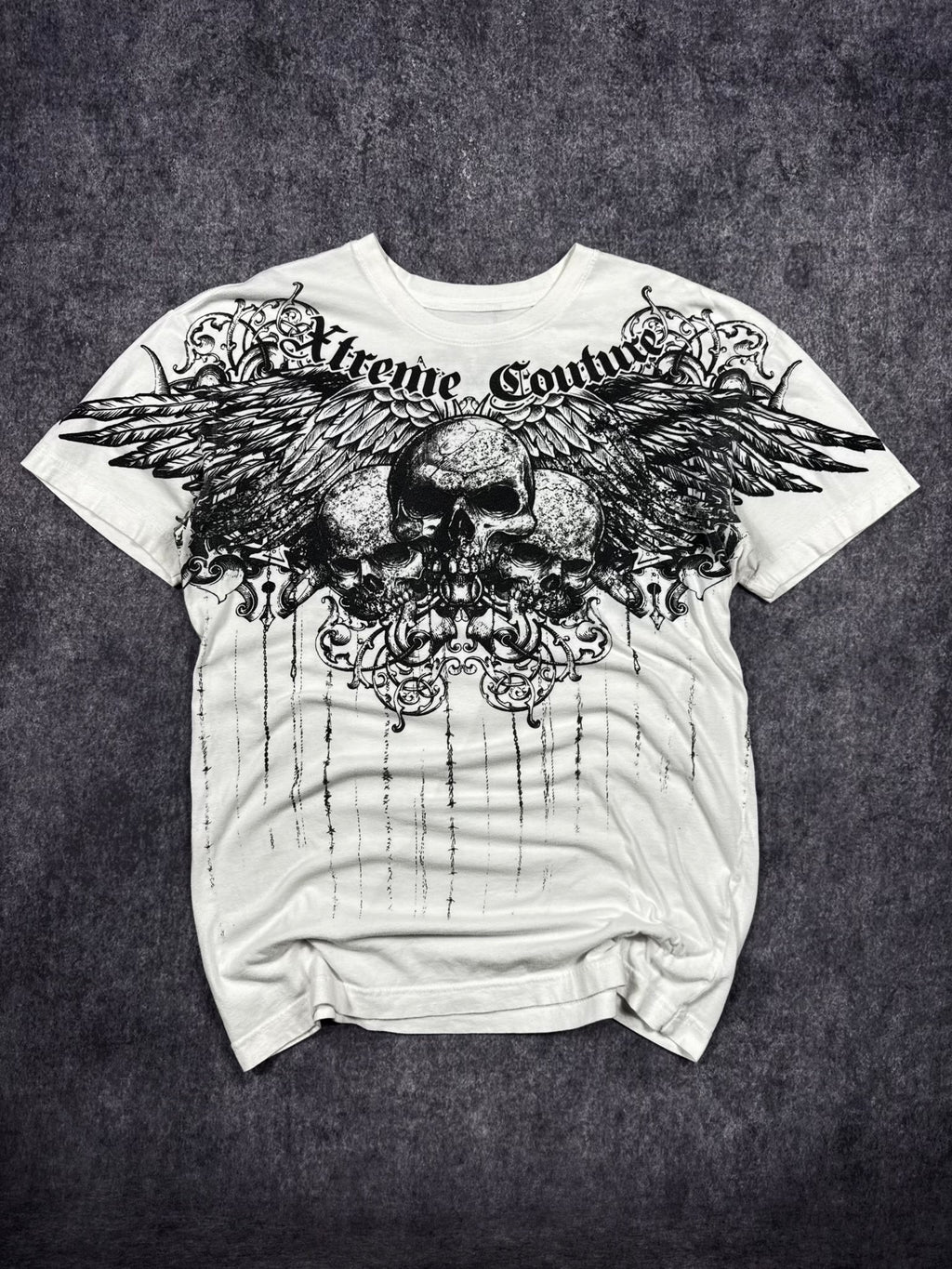 (RARE) 2000S XTREME COUTURE SHIRT (L)