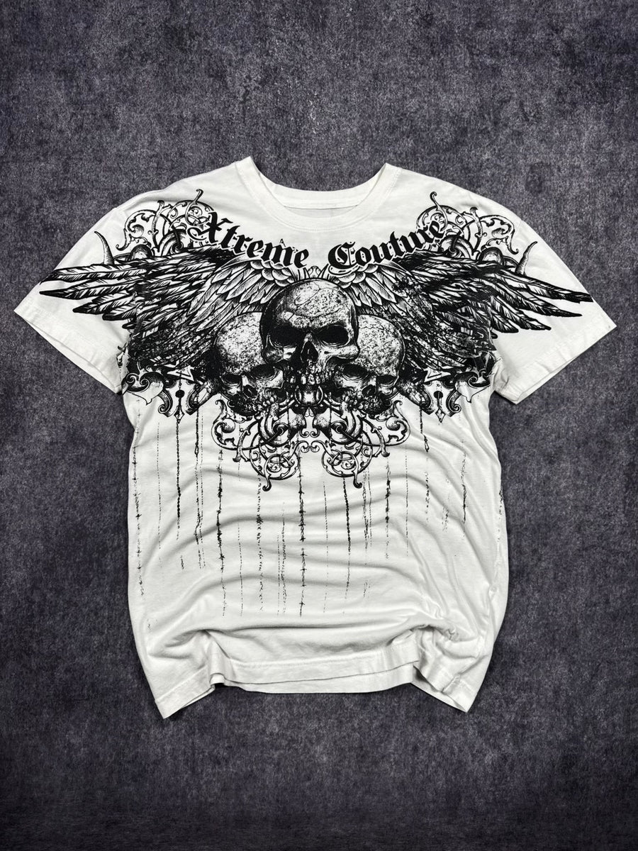 (RARE) 2000S XTREME COUTURE SHIRT (L)