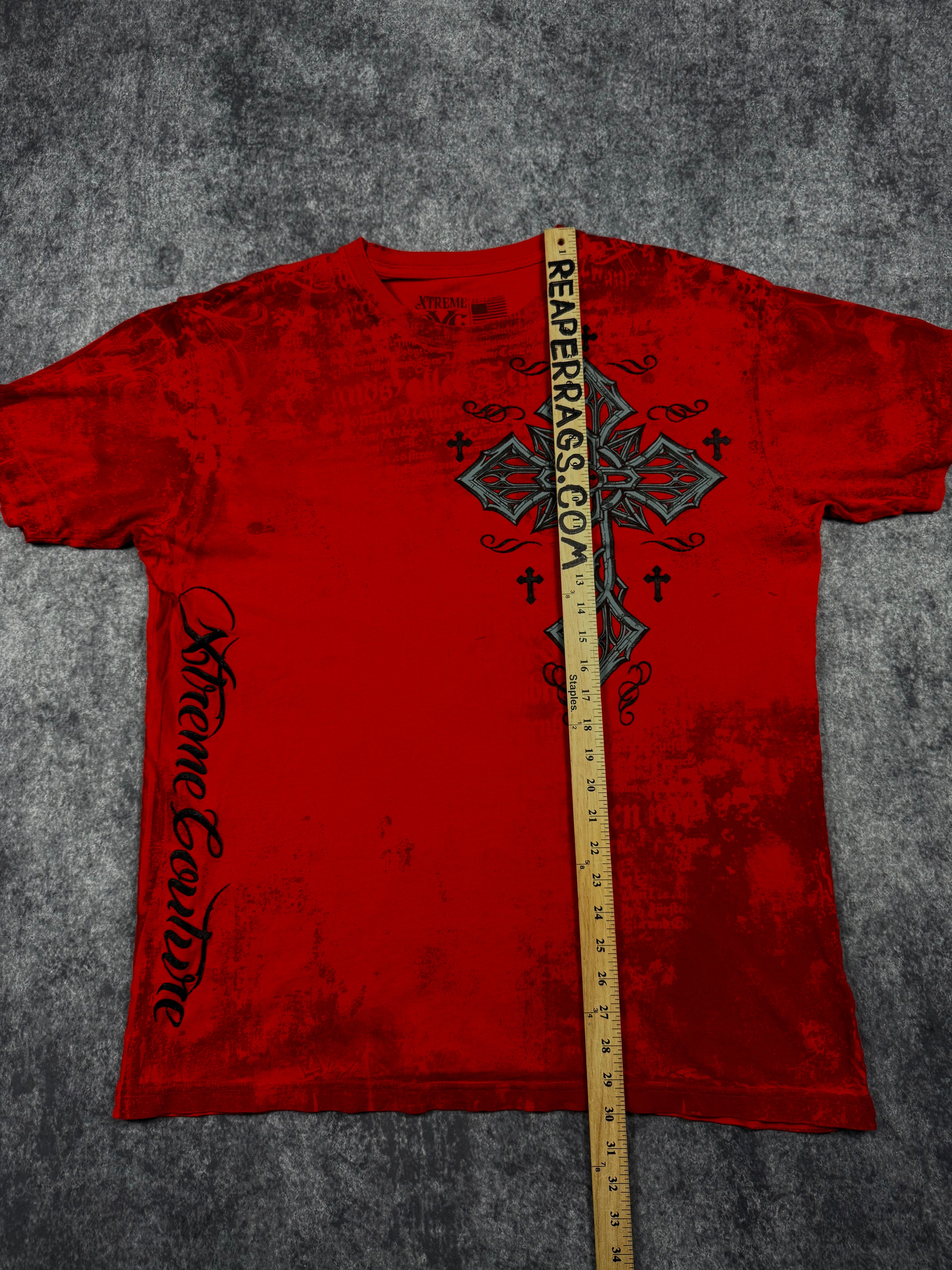 (rare) 2000s xtreme couture shirt (XL)