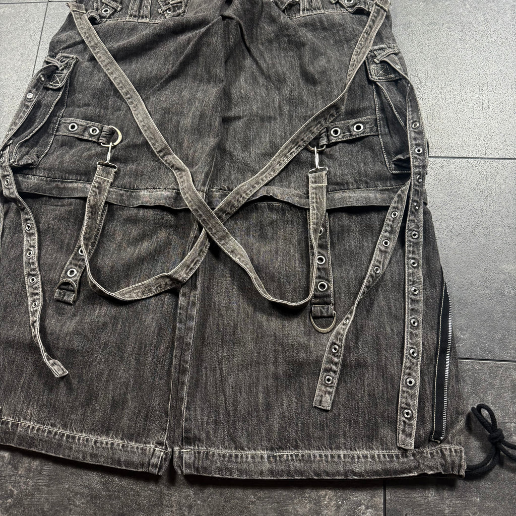 NWT 2000s Tripp NYC X-Strap Zip-Off Pant