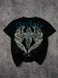 (rare) 2000s archaic chrome shirt (M)