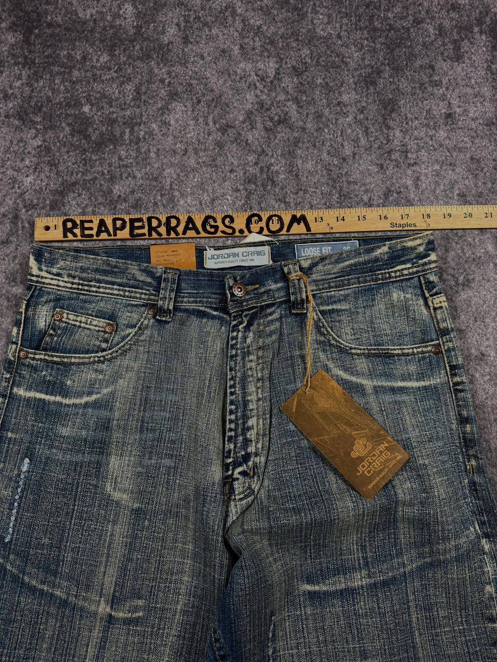 (rare) deadstock 2000s jordan craig jeans (36x31)