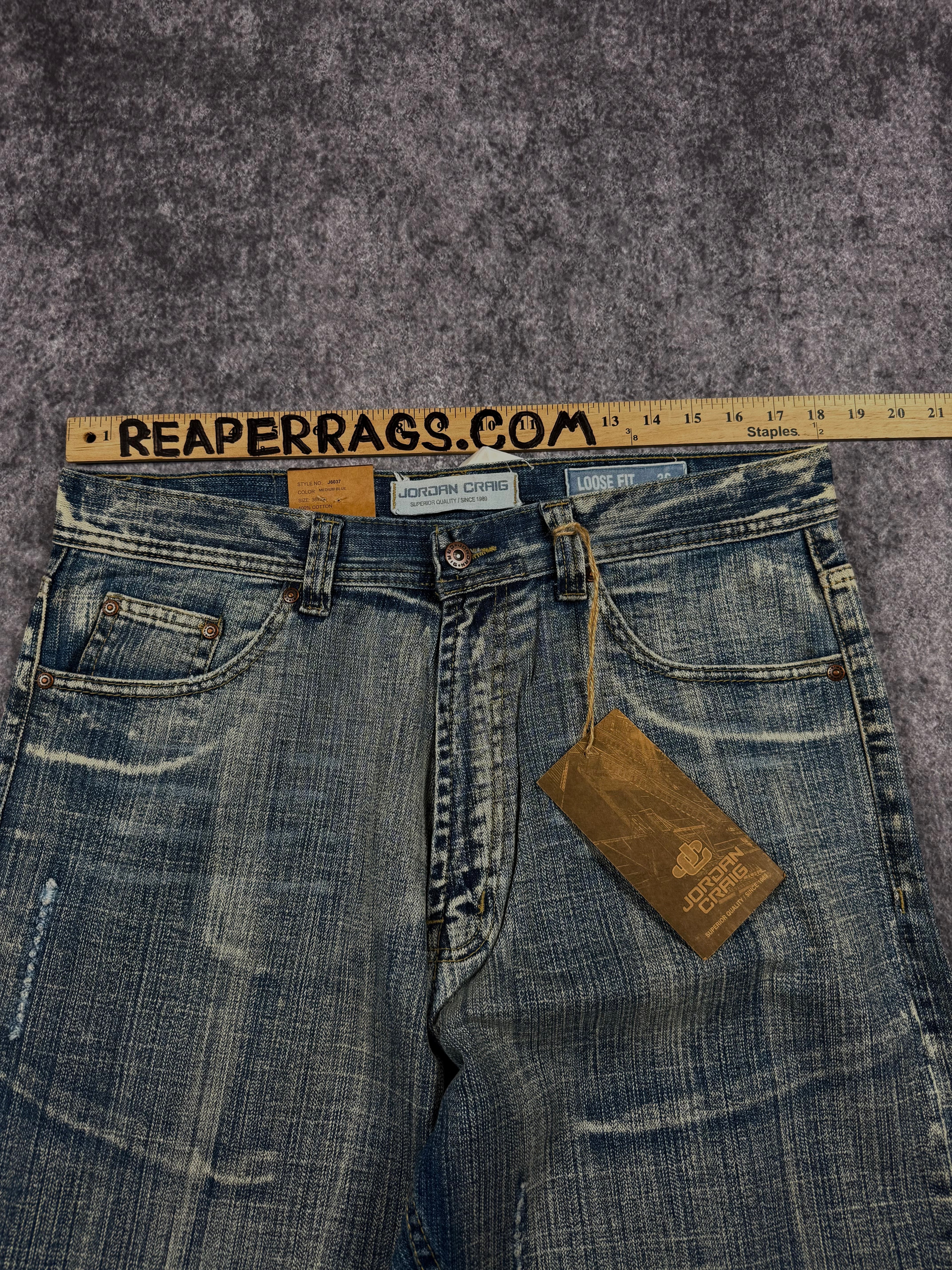 (rare) deadstock 2000s jordan craig jeans (36x31)