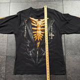 2000s Spiral Long Sleeve Shirt (M)