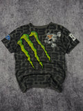 (rare) 2000s monster energy x ken block shirt (S)