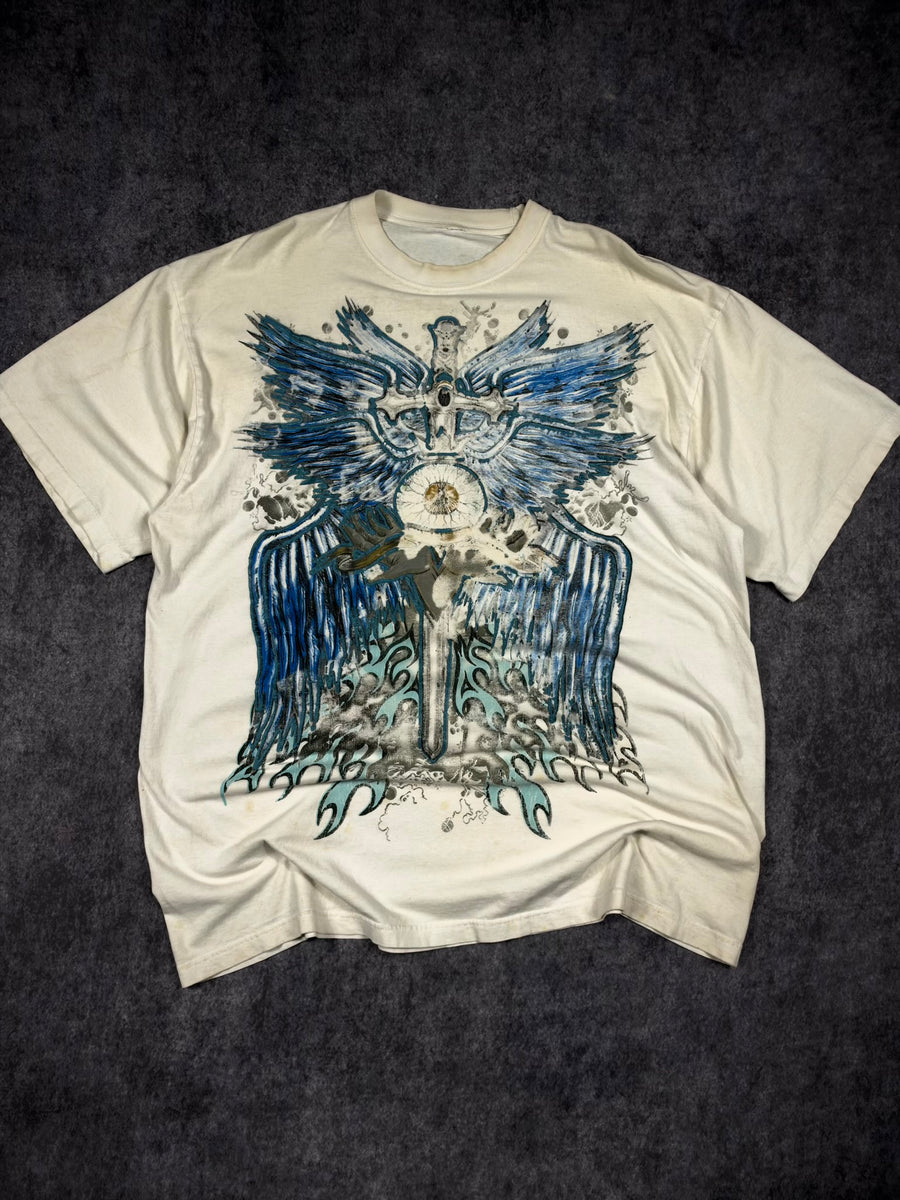 2000s WINGED SHIRT (XXL)