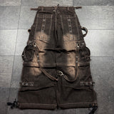 NWT 2000s Tripp NYC X-Strap Zip-Off Pants