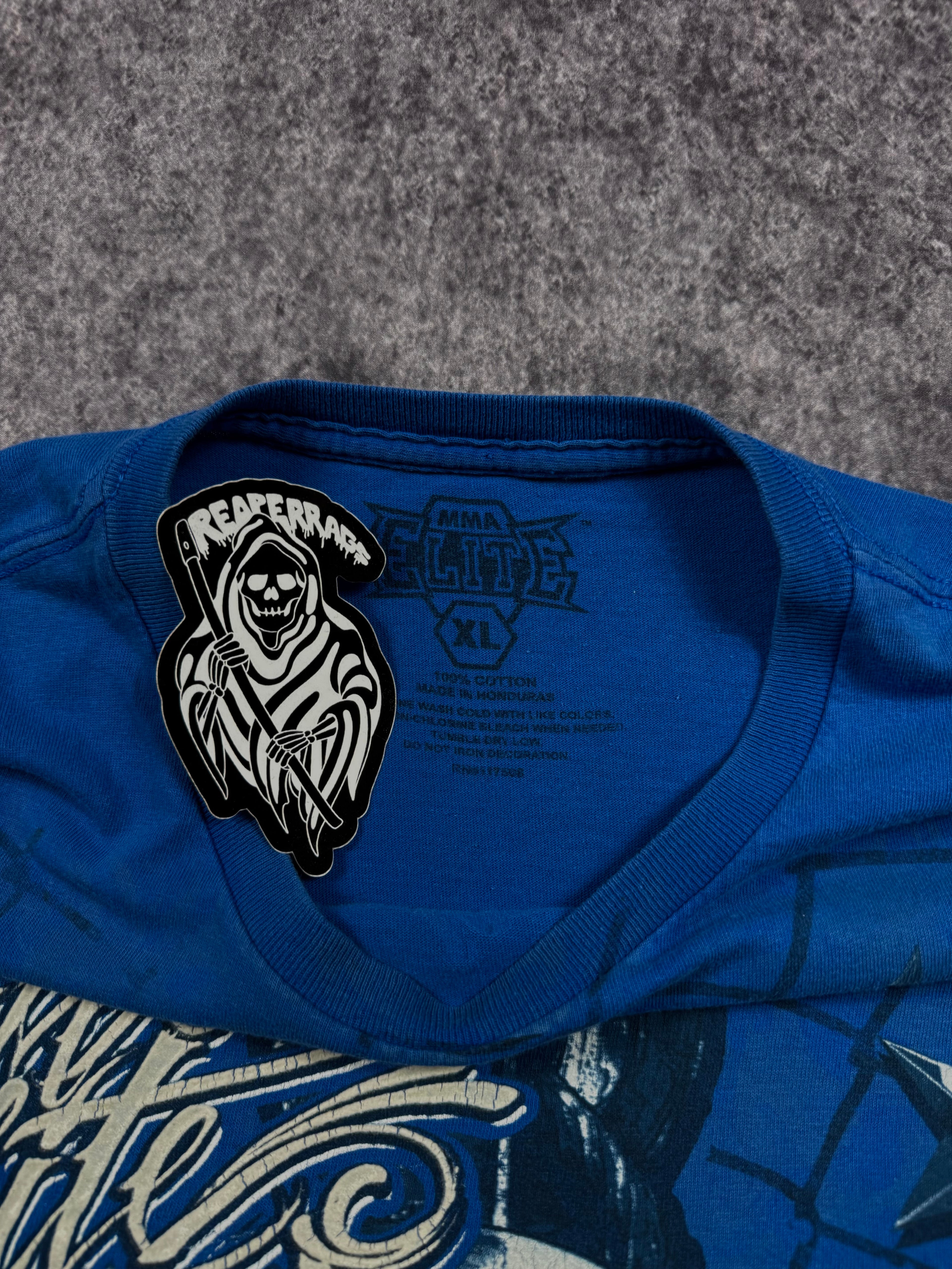 (rare) 2000s mma elite shirt (XL)