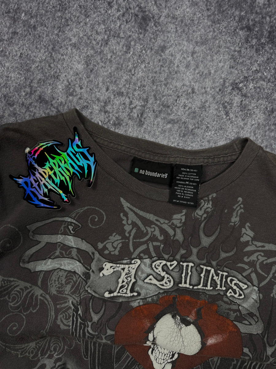 2000s no boundaries shirt (M)