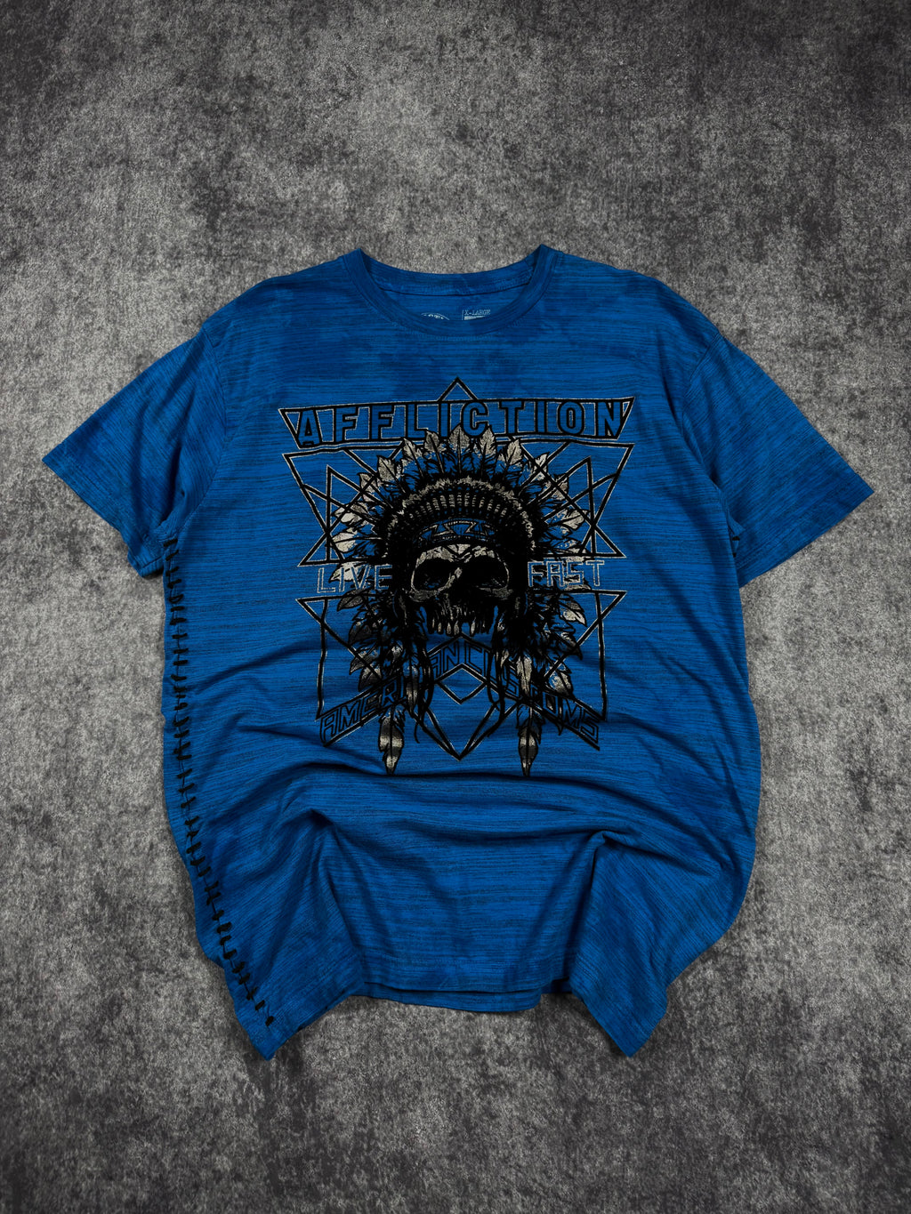 2000s affliction chrome shirt (L)