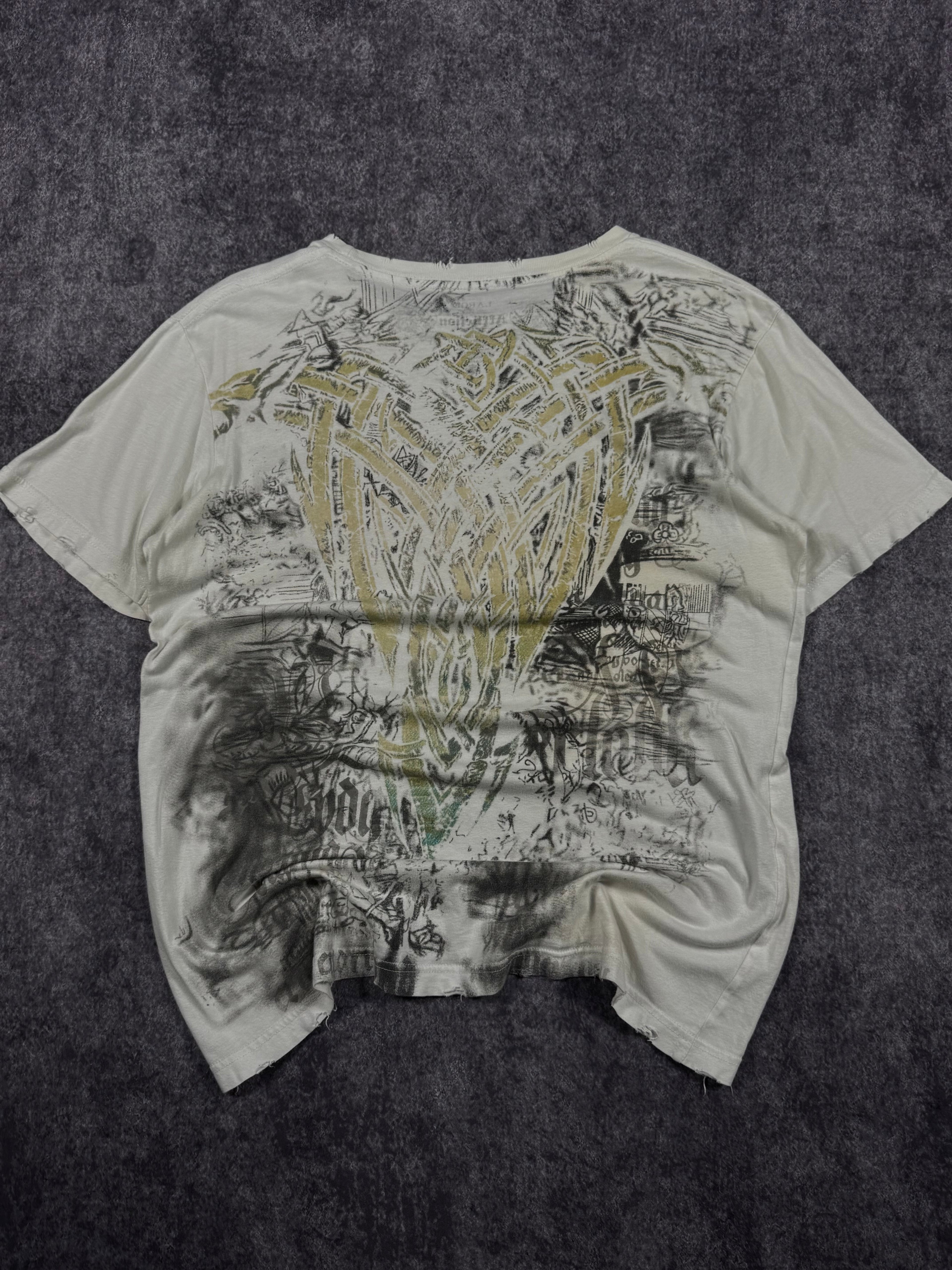 (rare) 2000s affliction shirt (L)