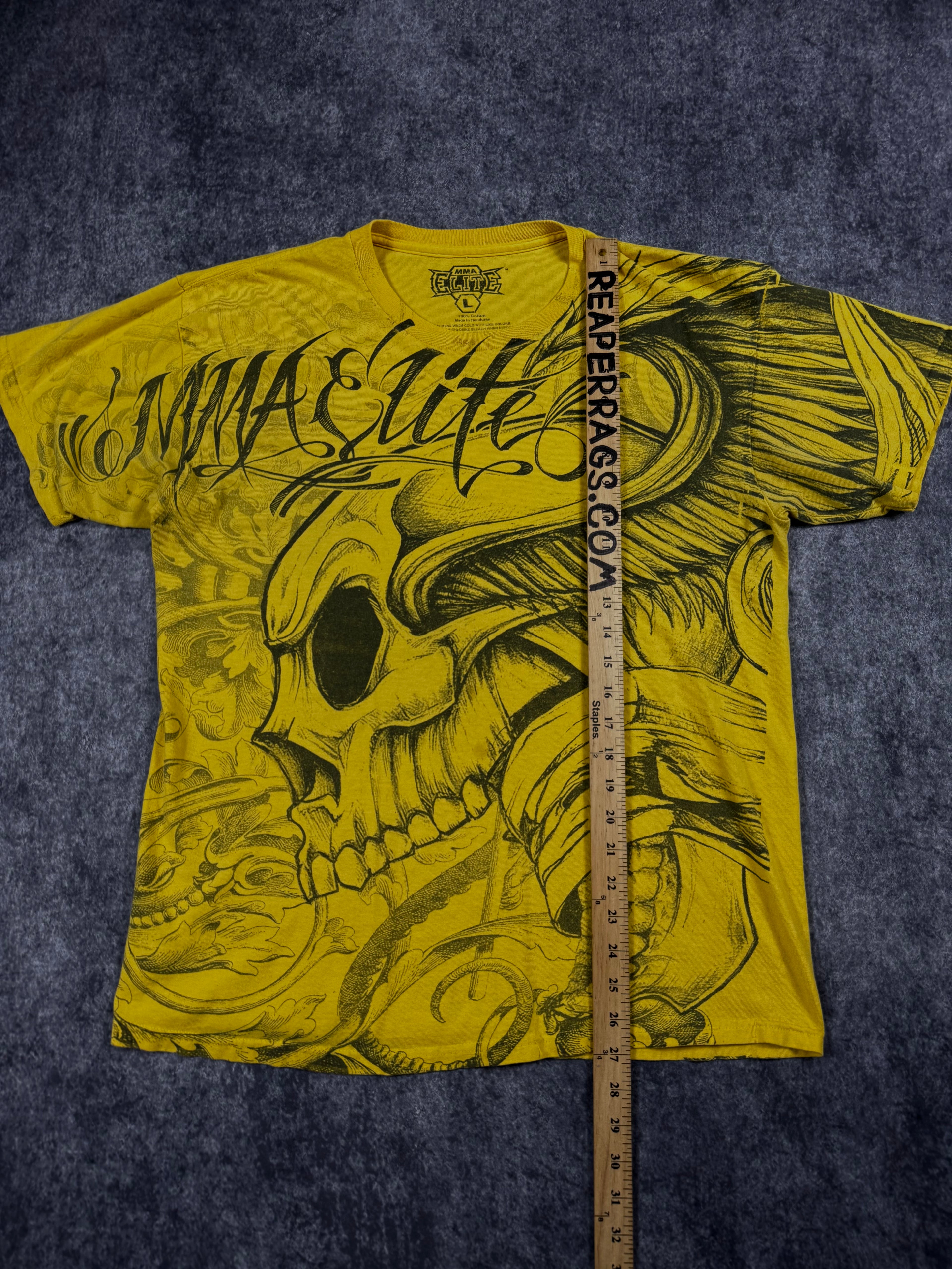 (rare) 2000s mma elite shirt (L)