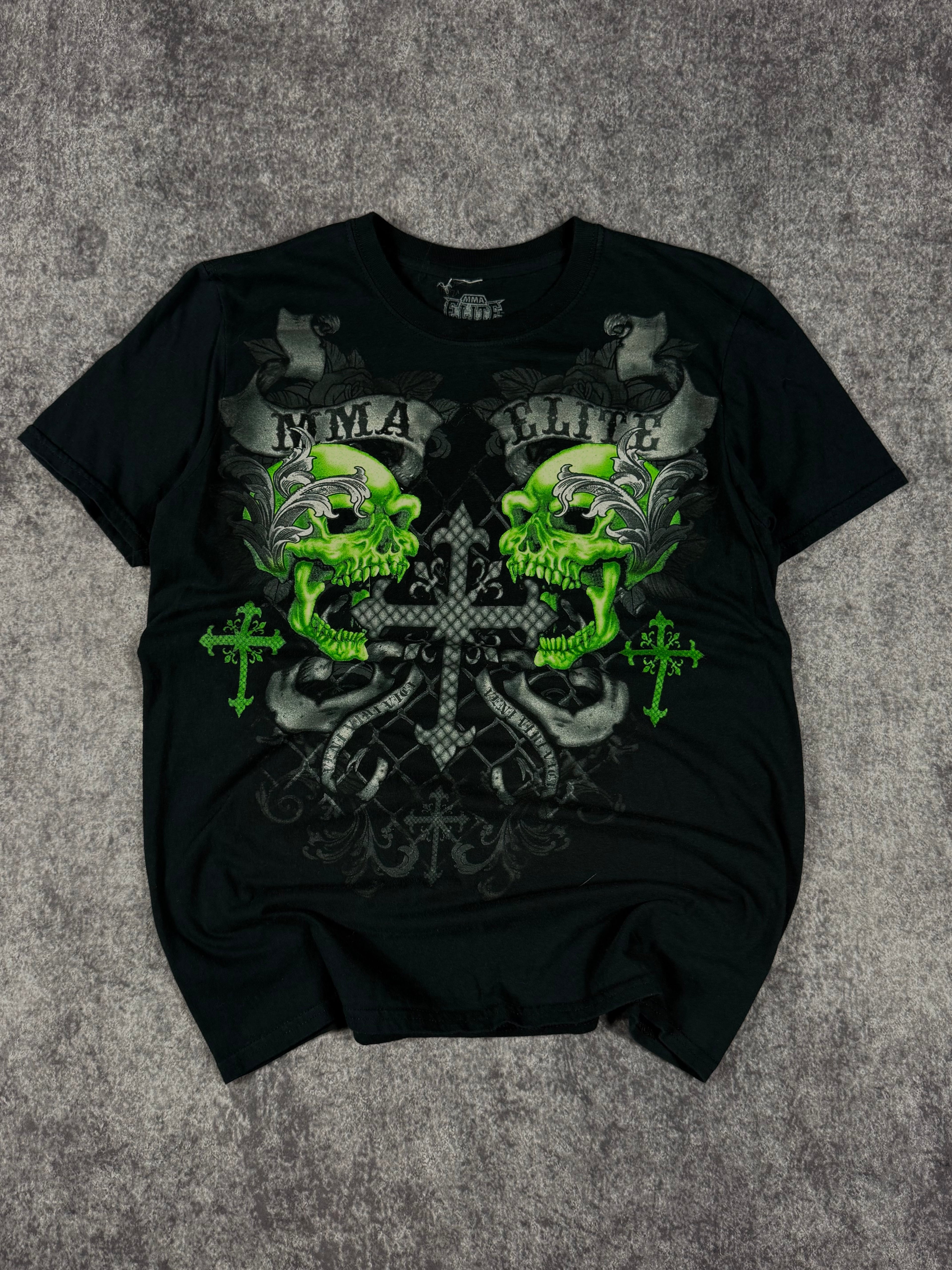 (rare) 2000s mma elite shirt (S)