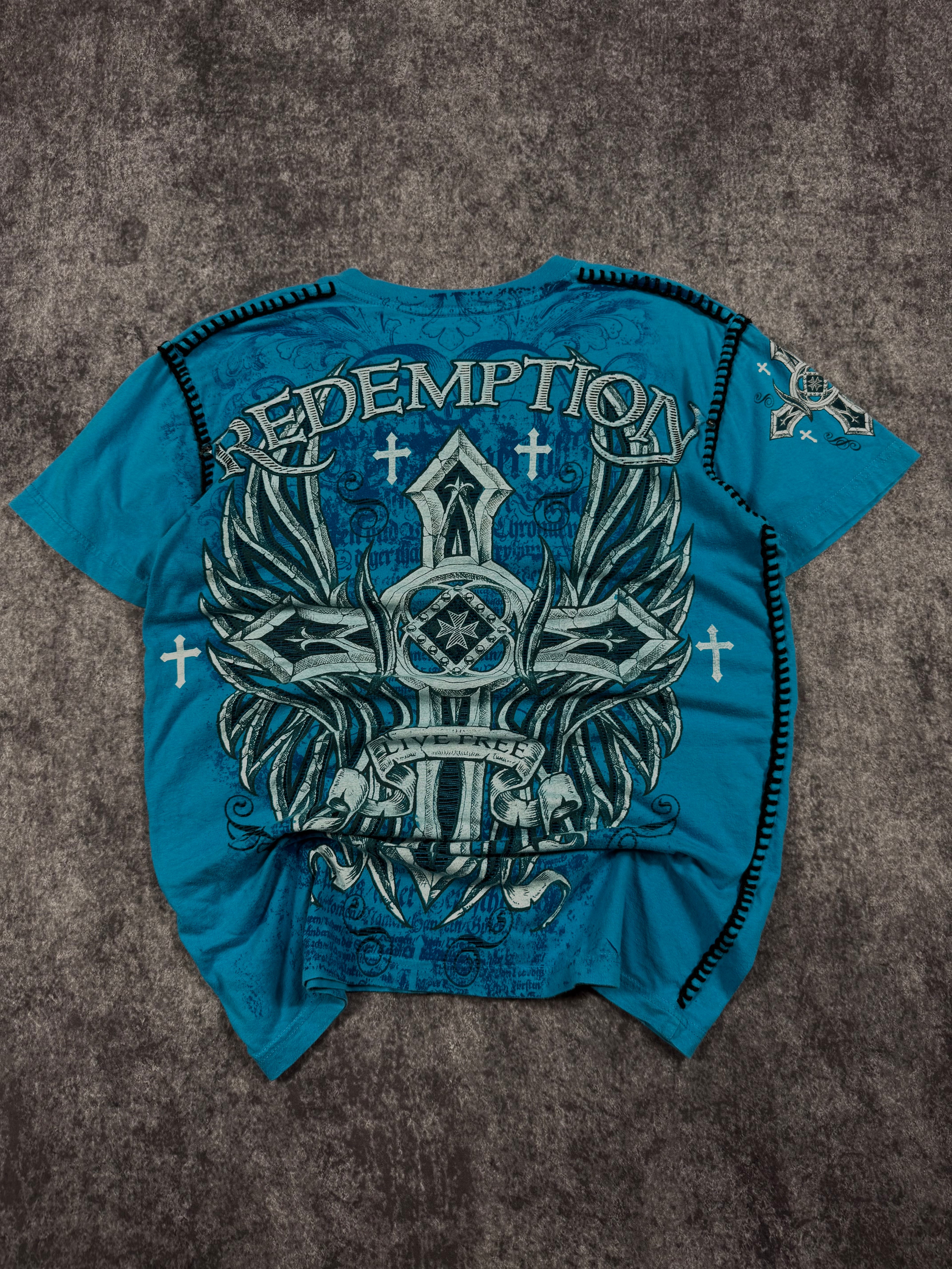 (rare) 2000s raw state shirt (M)