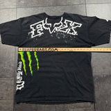 (rare) 2000s Monster x Fox Shirt (XL)