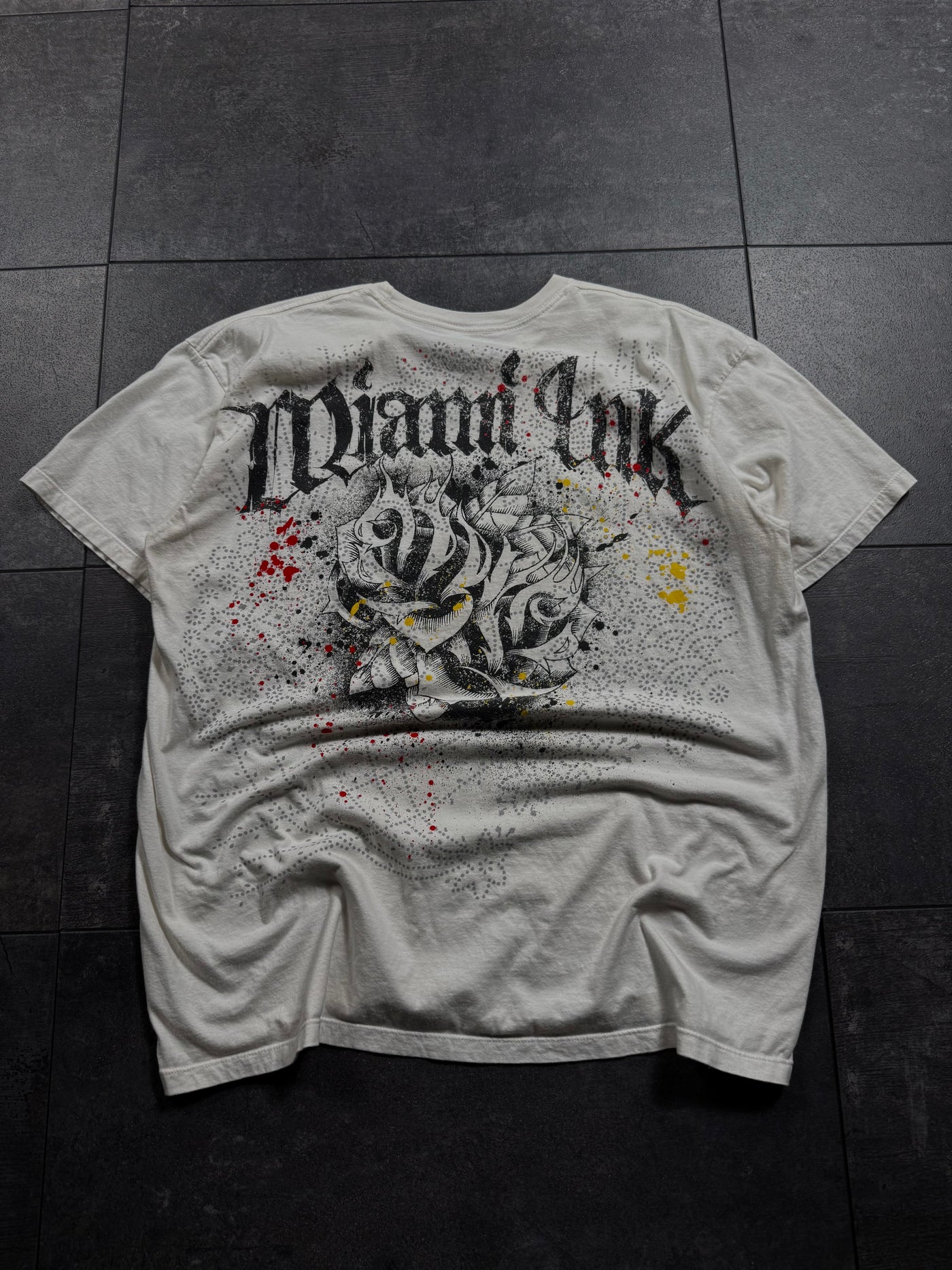 (rare) 2000s miami ink shirt (XL)