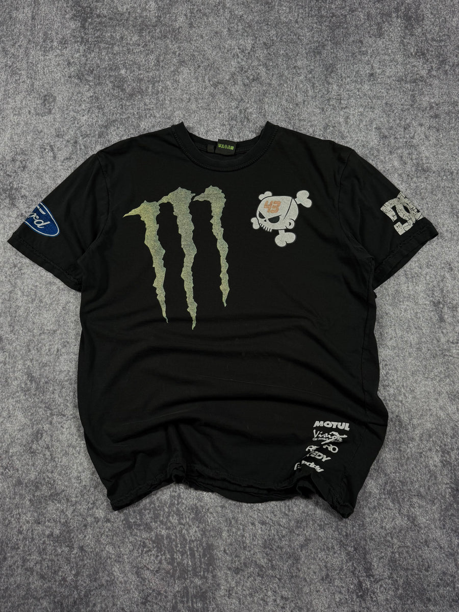 (rare) 2000s monster energy x dc shoes x ken block shirt (M)