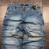 Deadstock Marithe Francois Girbaud Shuttle Strap Jeans (42x33)
