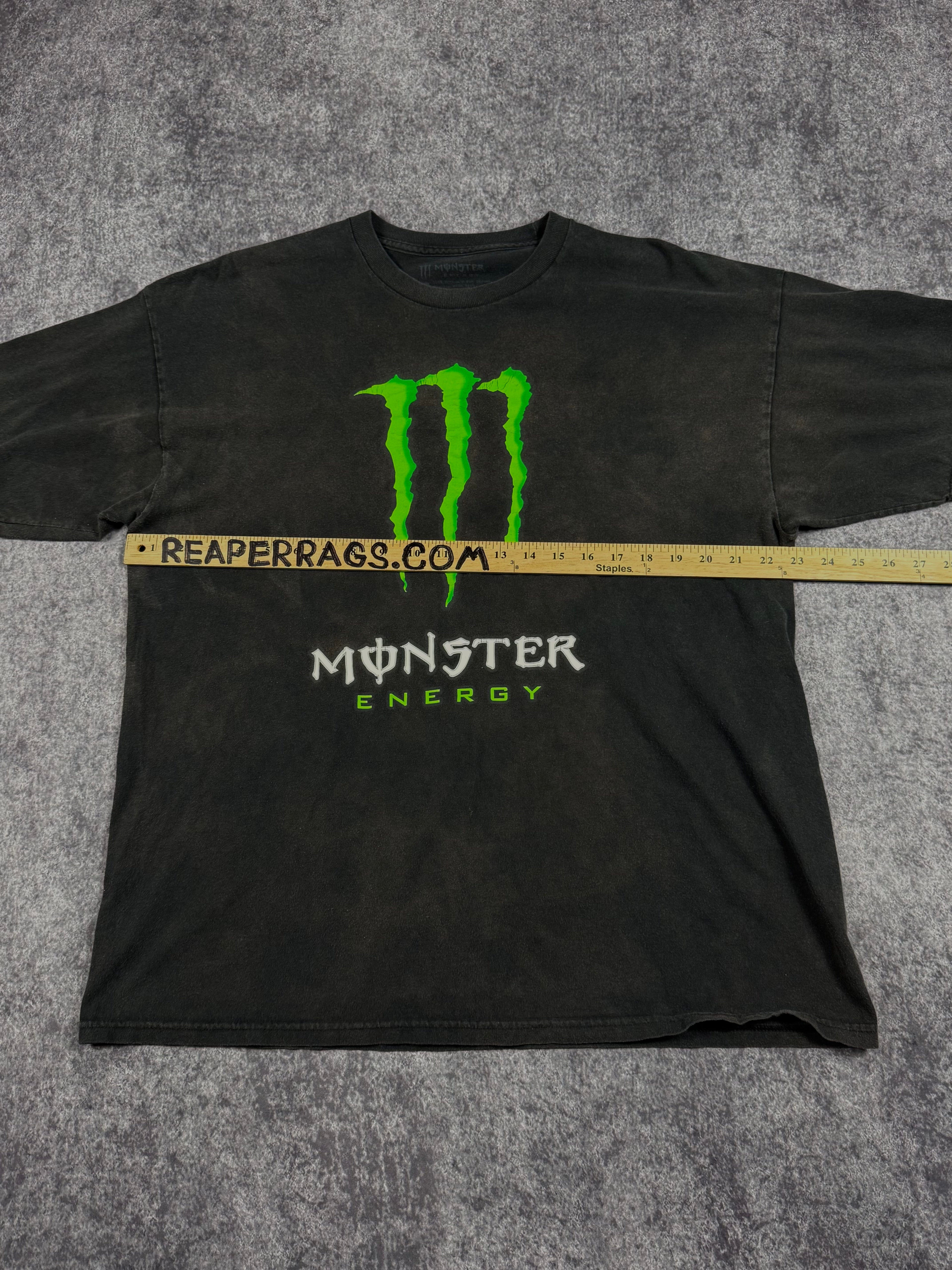 (rare) 2000s monster energy shirt (XL)