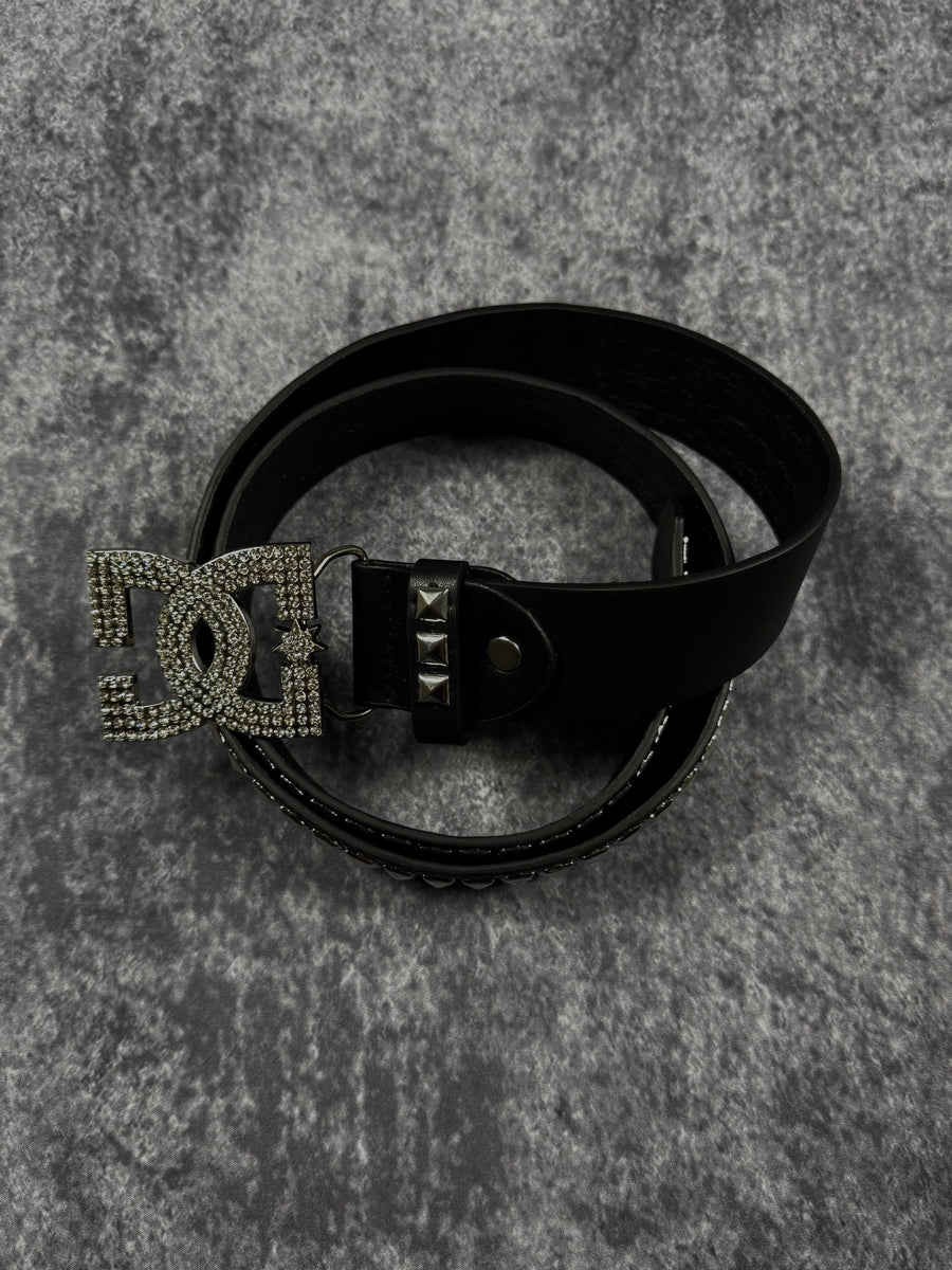 Rhinestone DC Studded Belt (belt included)