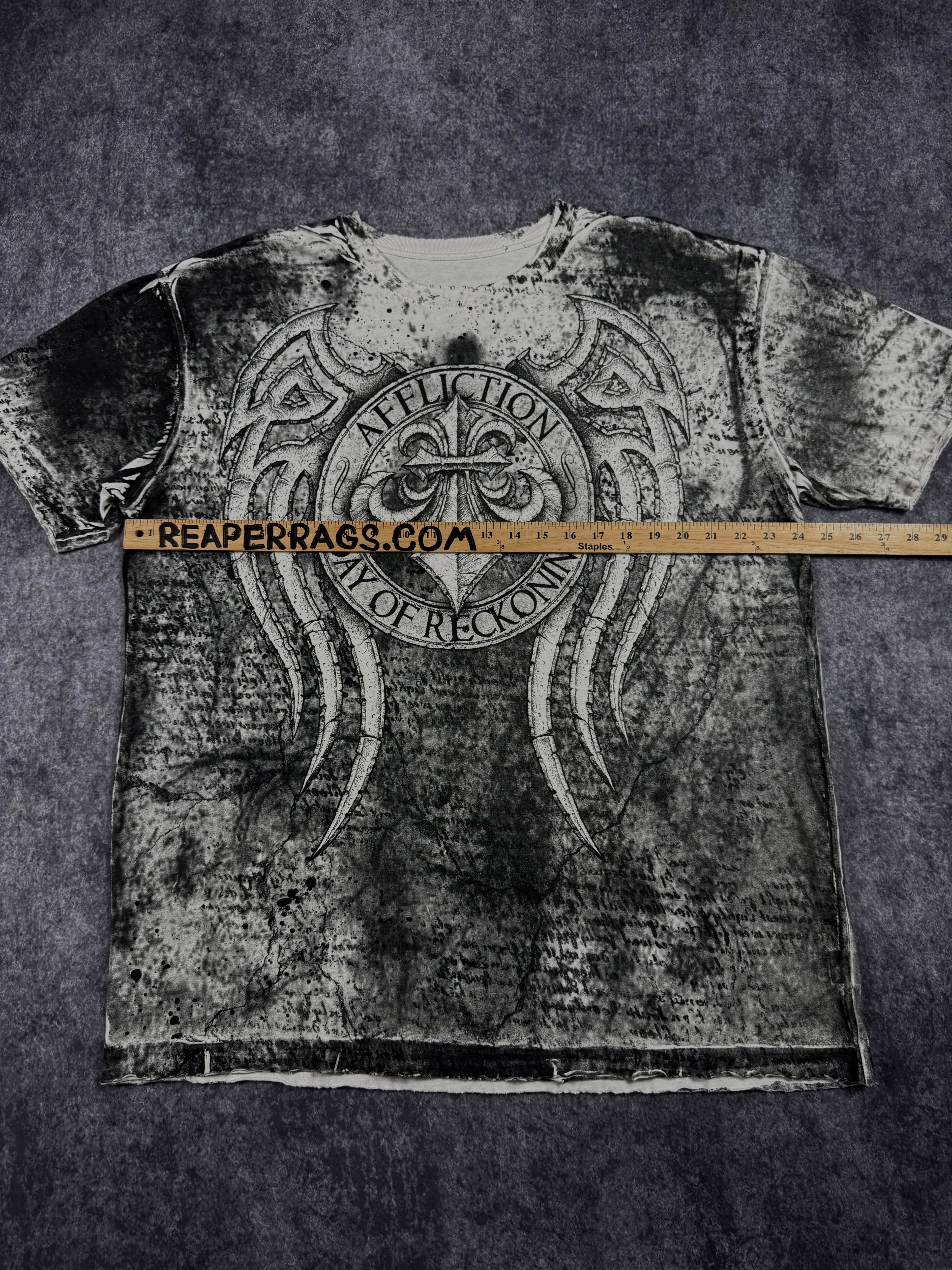 (rare) 2000s affliction x fedor shirt (XL)