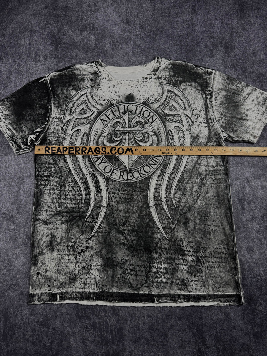 (rare) 2000s affliction x fedor shirt (XL)
