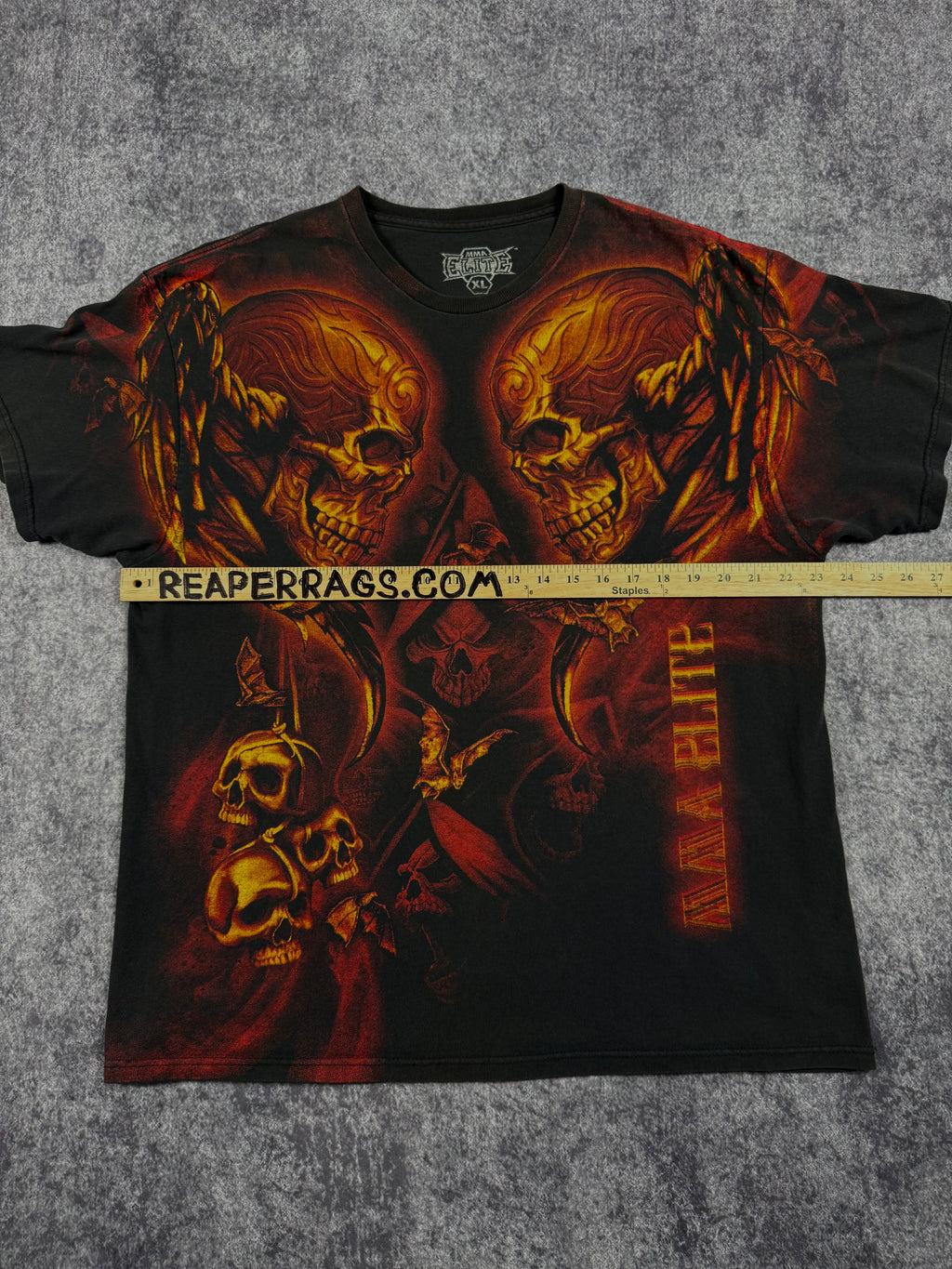 (rare) 2000s mma elite shirt (XL)