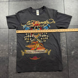 2000s Ed Hardy Rhinestone Shirt (S)